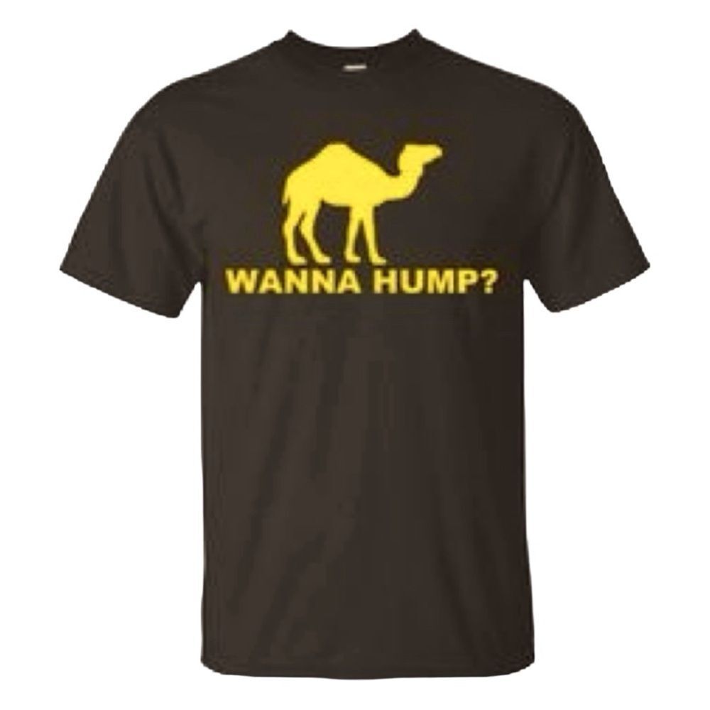 Alstyle Apparel & Activewear “Wanna Hump” Men's T-Shirt | Large